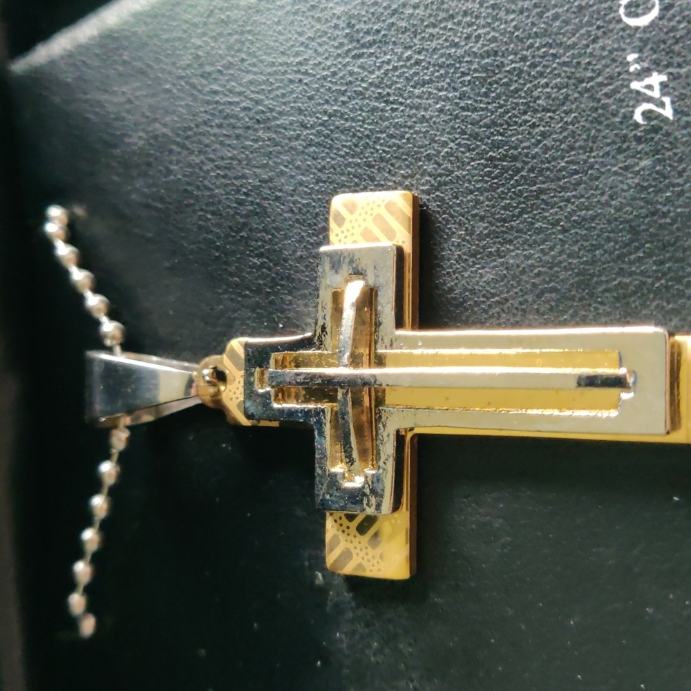 Stainless steel cross